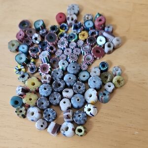Antique Venetian Glass Trading Beads